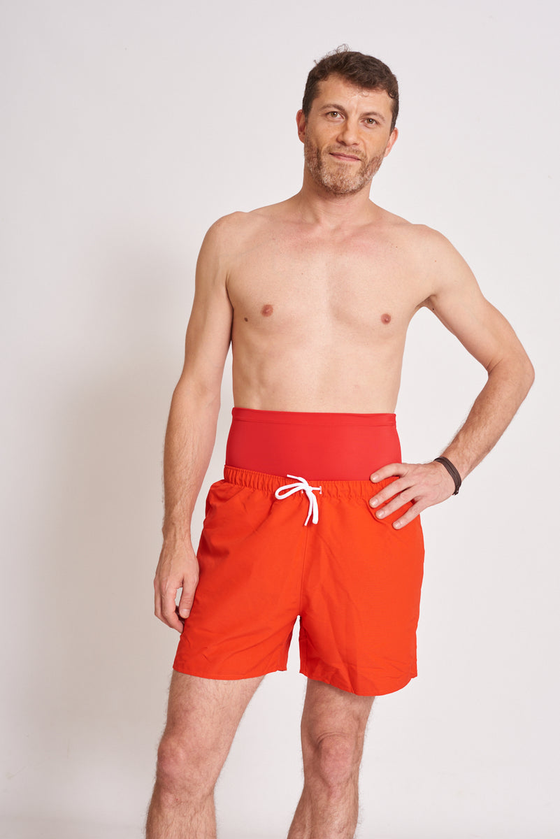 Ostomy Swim Wrap Red Ostocare