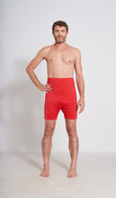 Charger l'image dans la galerie de visualisation, Maillot de bain taille haute pour hommes stomisés - Rouge